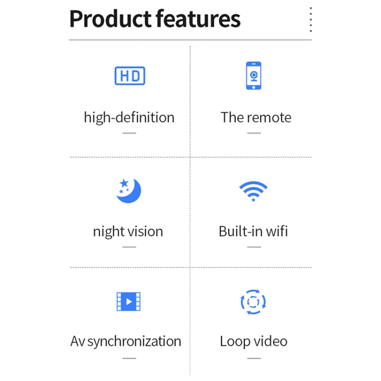 Mini telecamera WiFi X2 Smart Full HD con visione notturna - immagine 3