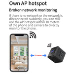 Mini telecamera WiFi X2 Smart Full HD con visione notturna - immagine 6