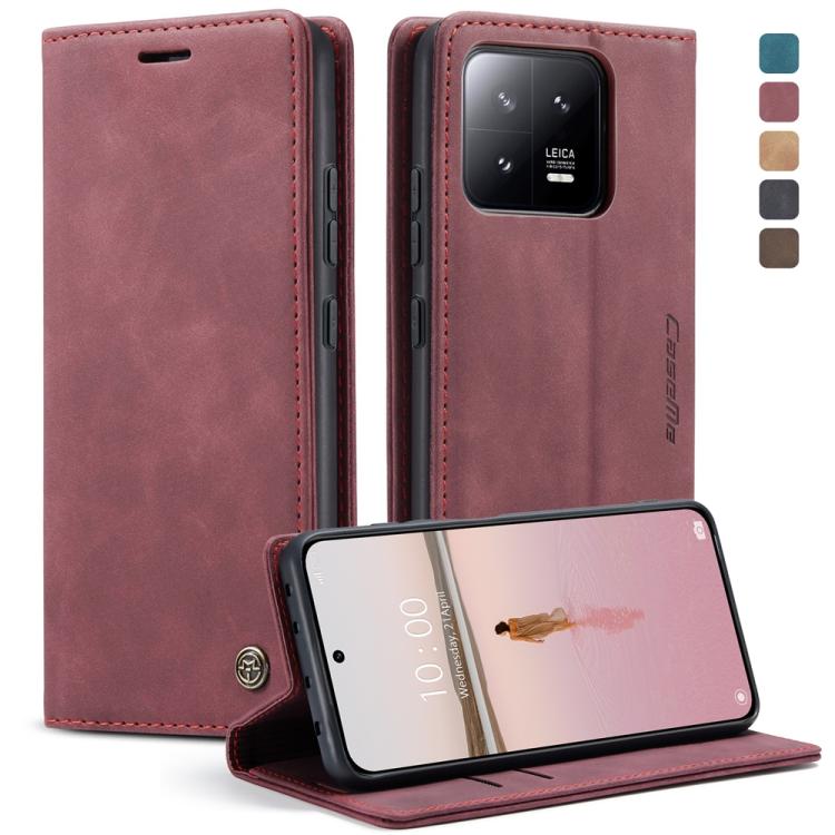 CaseMe 013 Custodia multifunzionale in pelle a conchiglia orizzontale, For Xiaomi Redmi Note 12 4G Global, For Xiaomi 13, For Xiaomi 13 Lite, For Xiaomi 13 Pro