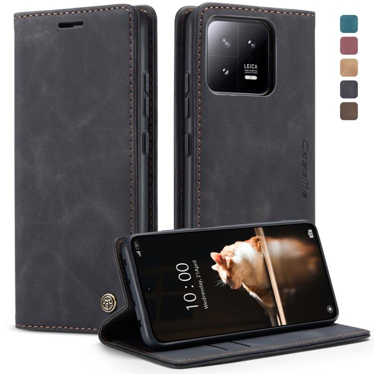 CaseMe 013 Custodia multifunzionale in pelle a conchiglia orizzontale, For Xiaomi Redmi Note 12 4G Global, For Xiaomi 13, For Xiaomi 13 Lite, For Xiaomi 13 Pro