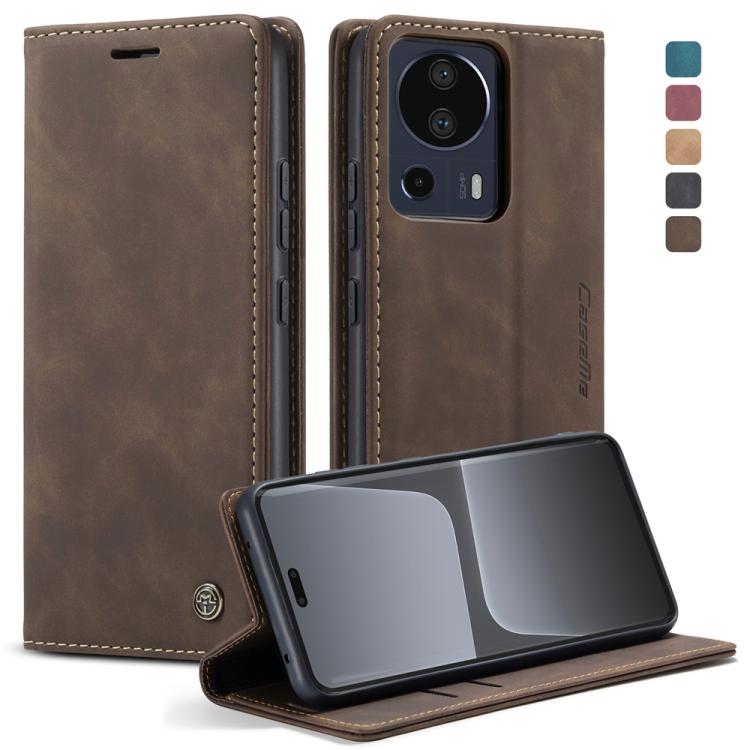 CaseMe 013 Custodia multifunzionale in pelle a conchiglia orizzontale, For Xiaomi Redmi Note 12 4G Global, For Xiaomi 13, For Xiaomi 13 Lite, For Xiaomi 13 Pro