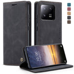 CaseMe 013 Custodia multifunzionale in pelle a conchiglia orizzontale, For Xiaomi Redmi Note 12 4G Global, For Xiaomi 13, For Xiaomi 13 Lite, For Xiaomi 13 Pro