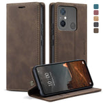 CaseMe 013 Custodia multifunzionale in pelle a conchiglia orizzontale, For Xiaomi Redmi 11A / 12C, For OnePlus 11