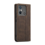 CaseMe 013 Custodia multifunzionale in pelle a conchiglia orizzontale, For Xiaomi Redmi 11A / 12C, For OnePlus 11