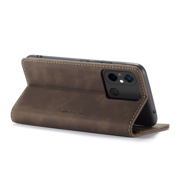 CaseMe 013 Custodia multifunzionale in pelle a conchiglia orizzontale, For Xiaomi Redmi 11A / 12C, For OnePlus 11