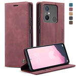 CaseMe 013 Custodia multifunzionale in pelle a conchiglia orizzontale, For Xiaomi Redmi 11A / 12C, For OnePlus 11
