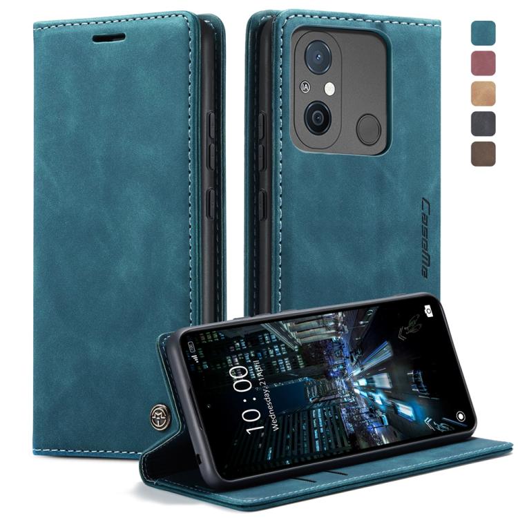 CaseMe 013 Custodia multifunzionale in pelle a conchiglia orizzontale, For Xiaomi Redmi 11A / 12C, For OnePlus 11