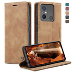 CaseMe 013 Custodia multifunzionale in pelle a conchiglia orizzontale, For Xiaomi Redmi 11A / 12C, For OnePlus 11