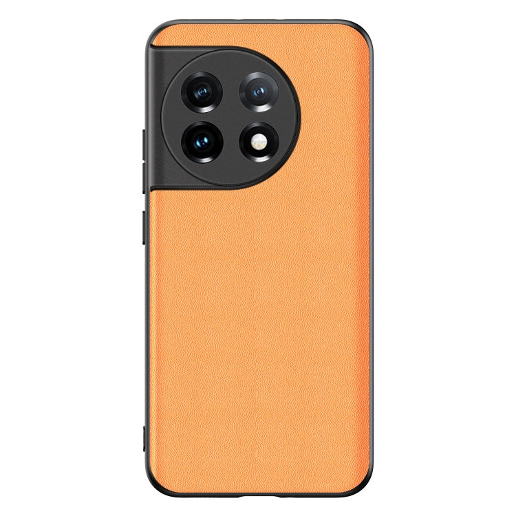 Custodia per telefono in pelle di agnello ultrasottile, For OnePlus 11