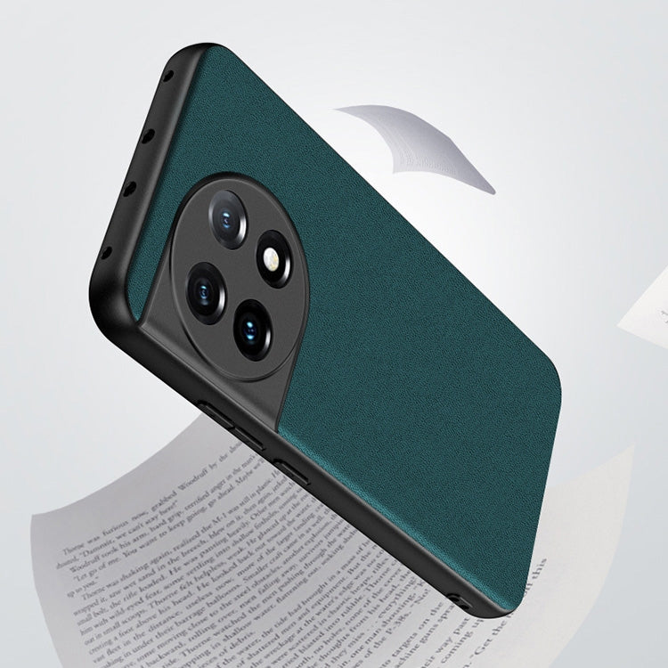 Custodia per telefono in pelle di agnello ultrasottile, For OnePlus 11