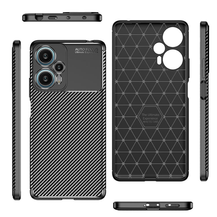 Custodia TPU con fibra di carbonio per Redmi Note 12 Turbo
