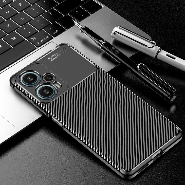 Custodia TPU con fibra di carbonio per Redmi Note 12 Turbo