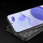 Custodia TPU con fibra di carbonio per Redmi Note 12 Turbo