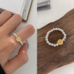 Anello combinato donna in argento 925 regolabile