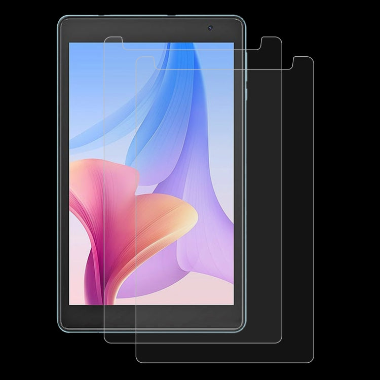 Pellicola per tablet in vetro temperato antideflagrante da 2 pezzi 9H 2.5D, For Blackview Tab 5 (2pcs)