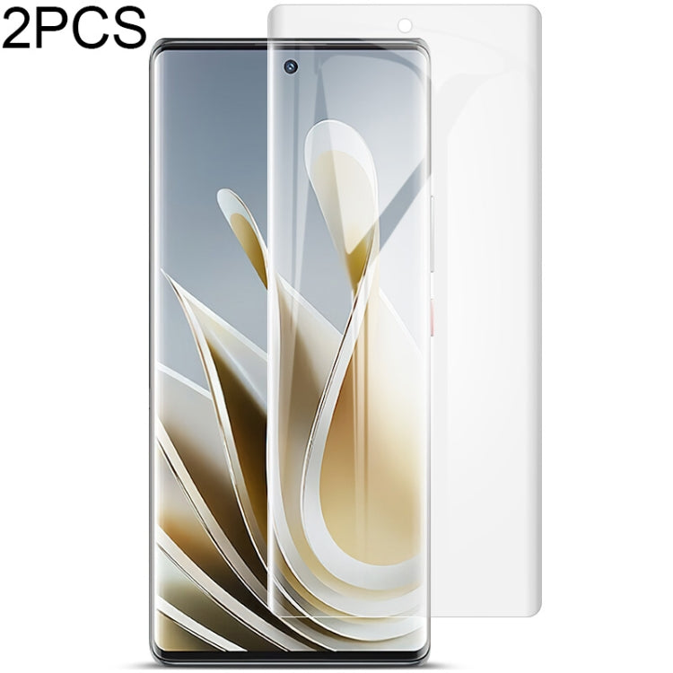 2 protezioni frontali in pellicola idrogel a schermo intero curvo imak, For Honor Magic5 5G, For Honor Magic5 Pro 5G, For vivo X90 5G/X90 Pro 5G/X90 Pro+ 5G, For ZTE nubia Z50 5G, For Xiaomi 13 Lite 5G / Civi 2 5G, For OnePlus Ace 2V 5G