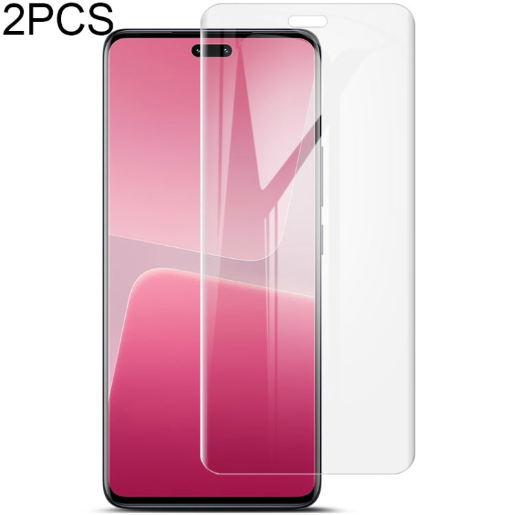 2 protezioni frontali in pellicola idrogel a schermo intero curvo imak, For Honor Magic5 5G, For Honor Magic5 Pro 5G, For vivo X90 5G/X90 Pro 5G/X90 Pro+ 5G, For ZTE nubia Z50 5G, For Xiaomi 13 Lite 5G / Civi 2 5G, For OnePlus Ace 2V 5G