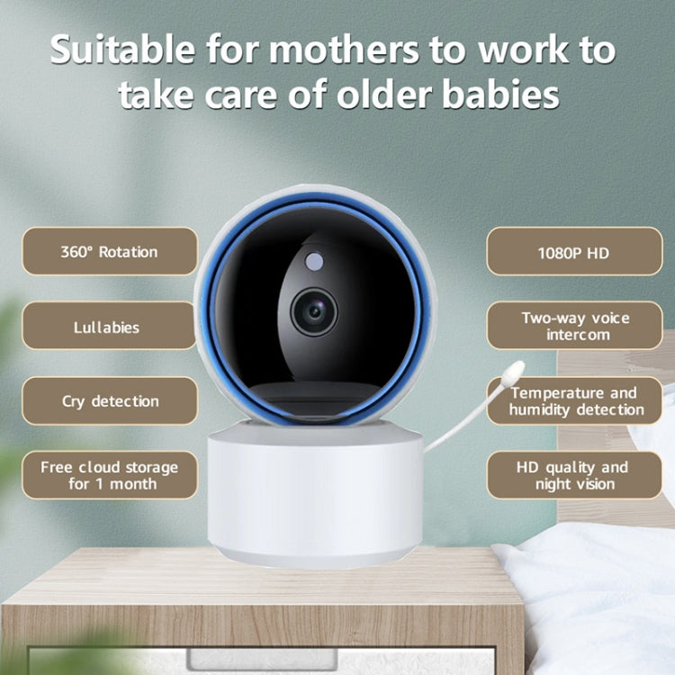 Baby Monitor Smart WIFI PTZ 3MP con rilevamento temperatura