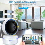 Baby Monitor Smart WIFI PTZ 3MP con rilevamento temperatura