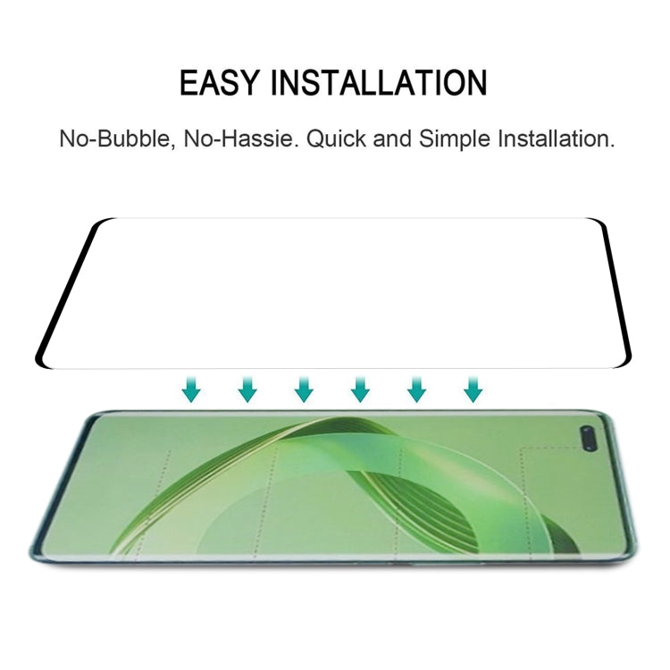 Pellicola in vetro temperato a schermo intero con bordo curvo 3D, For Huawei nova 11 Ultra / nova 11 Pro (1 PC)