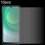 Pellicola in vetro temperato 10 pezzi 0,26 mm 9H 2,5D, For Doogee N50 (10 PCS), For Blackview A53 (10 PCS), For Blackview Oscal C30 (10 PCS), For ZTE Axon 50 Ultra (10 PCS)