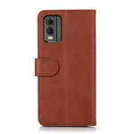 Custodia per telefono in pelle con trama di mucca, For Nokia C32, For Xiaomi Redmi Note 12 Turbo