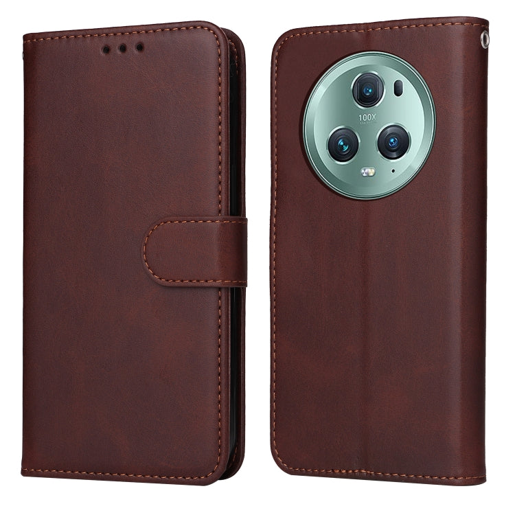 Custodia portafoglio in pelle per Honor Magic5 Pro