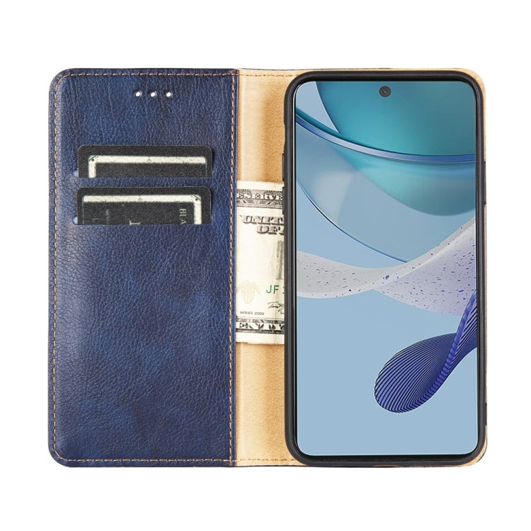 Custodia per telefono in pelle magnetica tinta unita a olio lucido, For Huawei P60 / P60 Pro, For Huawei Enjoy 60, For Nokia G22, For Honor Magic5, For Honor Magic5 Pro