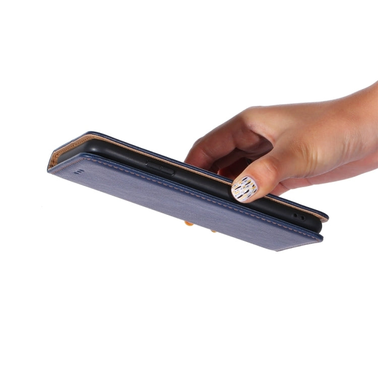 Custodia per telefono in pelle magnetica tinta unita a olio lucido, For Huawei P60 / P60 Pro, For Huawei Enjoy 60, For Nokia G22, For Honor Magic5, For Honor Magic5 Pro