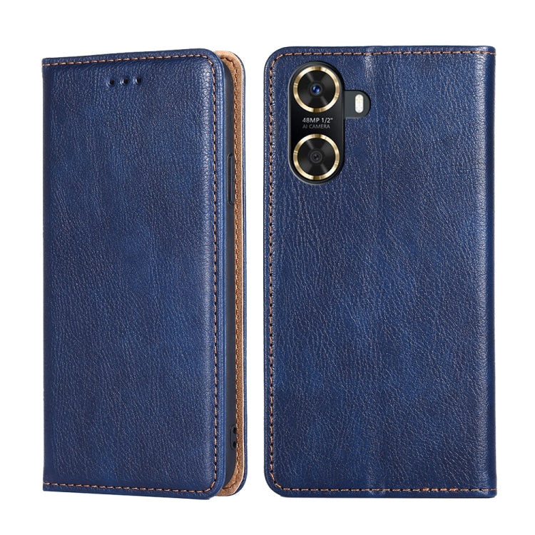 Custodia per telefono in pelle magnetica tinta unita a olio lucido, For Huawei P60 / P60 Pro, For Huawei Enjoy 60, For Nokia G22, For Honor Magic5, For Honor Magic5 Pro