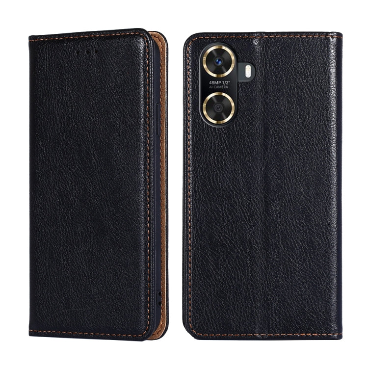 Custodia per telefono in pelle magnetica tinta unita a olio lucido, For Huawei P60 / P60 Pro, For Huawei Enjoy 60, For Nokia G22, For Honor Magic5, For Honor Magic5 Pro