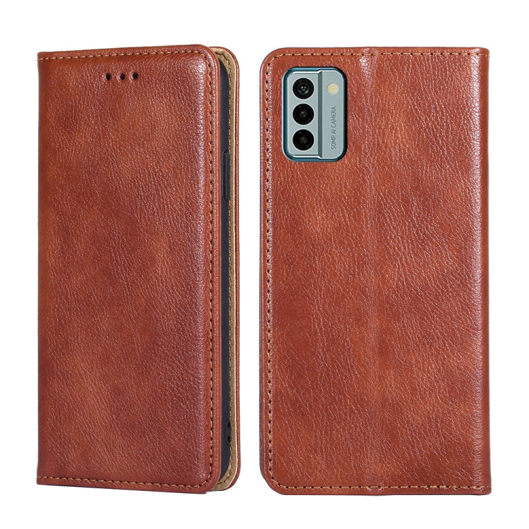Custodia per telefono in pelle magnetica tinta unita a olio lucido, For Huawei P60 / P60 Pro, For Huawei Enjoy 60, For Nokia G22, For Honor Magic5, For Honor Magic5 Pro