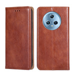 Custodia per telefono in pelle magnetica tinta unita a olio lucido, For Huawei P60 / P60 Pro, For Huawei Enjoy 60, For Nokia G22, For Honor Magic5, For Honor Magic5 Pro