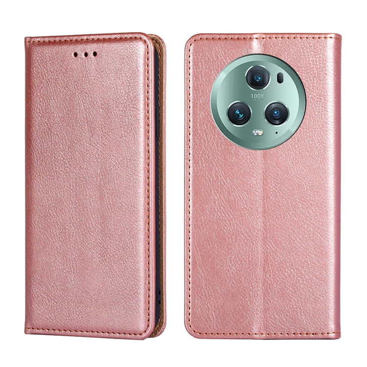 Custodia per telefono in pelle magnetica tinta unita a olio lucido, For Huawei P60 / P60 Pro, For Huawei Enjoy 60, For Nokia G22, For Honor Magic5, For Honor Magic5 Pro