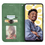 Custodia portafoglio in pelle per Realme C55