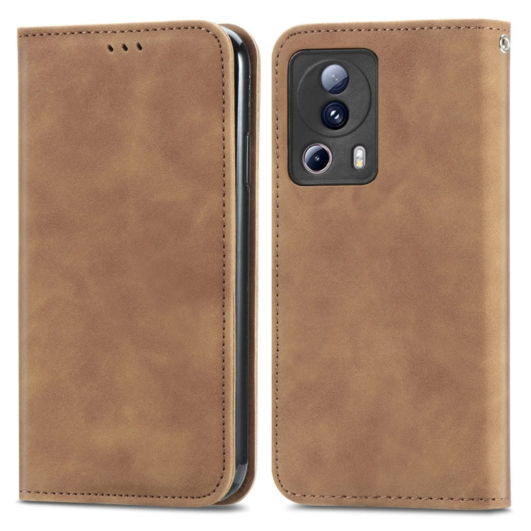 Custodia portafoglio in pelle per Realme C55