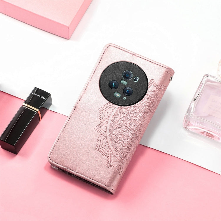 Custodia per telefono in pelle goffrata fiore mandala, For Honor Magic5 Pro, For Honor Magic5, For Nokia C3, For Nokia G22