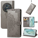 Custodia per telefono in pelle goffrata fiore mandala, For Honor Magic5 Pro, For Honor Magic5, For Nokia C3, For Nokia G22