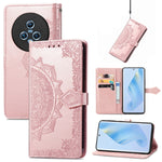 Custodia per telefono in pelle goffrata fiore mandala, For Honor Magic5 Pro, For Honor Magic5, For Nokia C3, For Nokia G22
