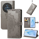 Custodia per telefono in pelle goffrata fiore mandala, For Honor Magic5 Pro, For Honor Magic5, For Nokia C3, For Nokia G22