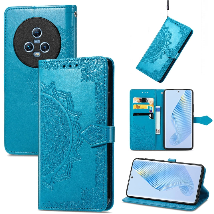 Custodia per telefono in pelle goffrata fiore mandala, For Honor Magic5 Pro, For Honor Magic5, For Nokia C3, For Nokia G22