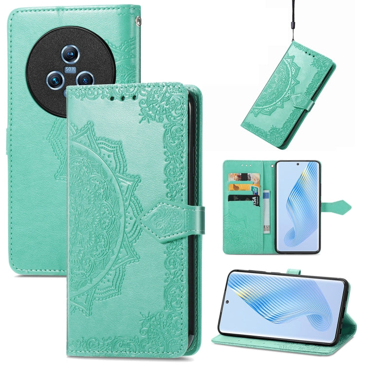 Custodia per telefono in pelle goffrata fiore mandala, For Honor Magic5 Pro, For Honor Magic5, For Nokia C3, For Nokia G22