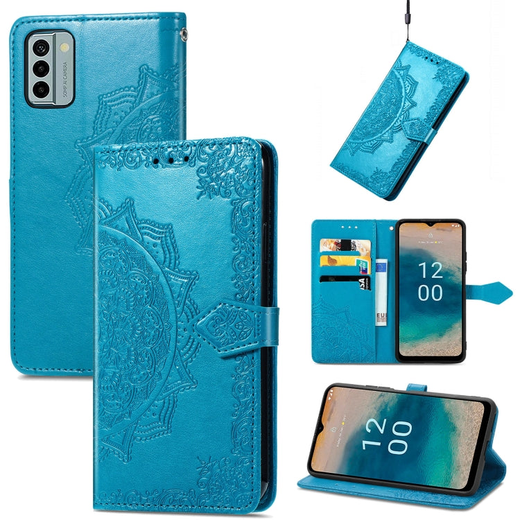 Custodia per telefono in pelle goffrata fiore mandala, For Honor Magic5 Pro, For Honor Magic5, For Nokia C3, For Nokia G22