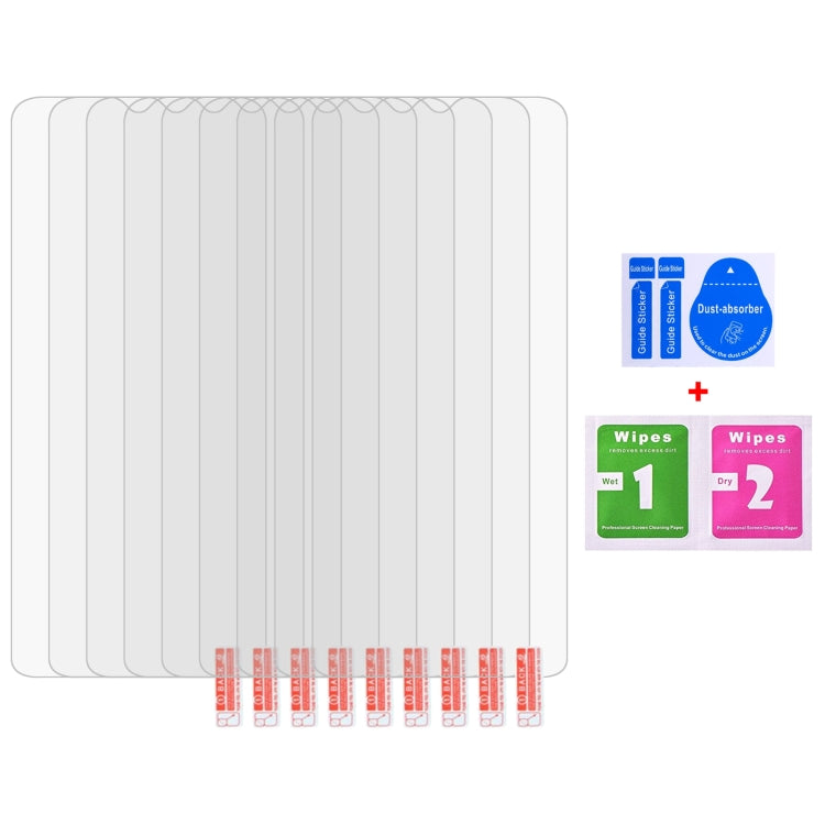 Pellicola in vetro temperato 10 pezzi 0,26 mm 9H 2,5D, For Blackview Oscal C30 Pro (10 PCS)