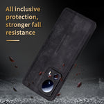 Custodia per telefono AZNS in pelle goffrata 3D, For Xiaomi 13 Lite / Civi 2