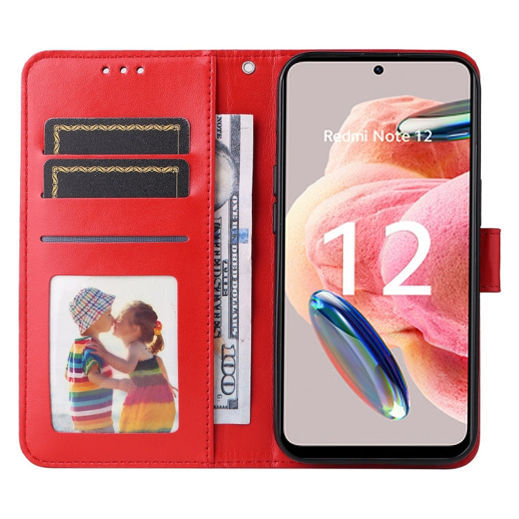 Custodia portafoglio in pelle per Xiaomi Redmi Note 12 4G
