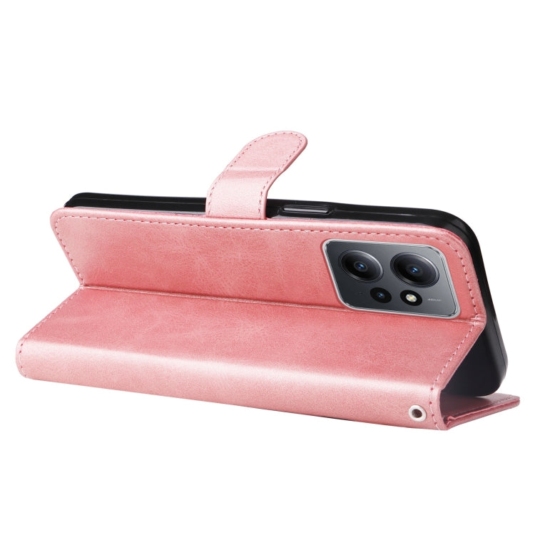 Custodia in pelle con cerniera per Xiaomi Redmi Note 12
