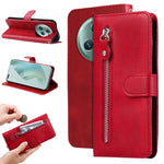 Custodia in pelle con cerniera per Xiaomi Redmi Note 12