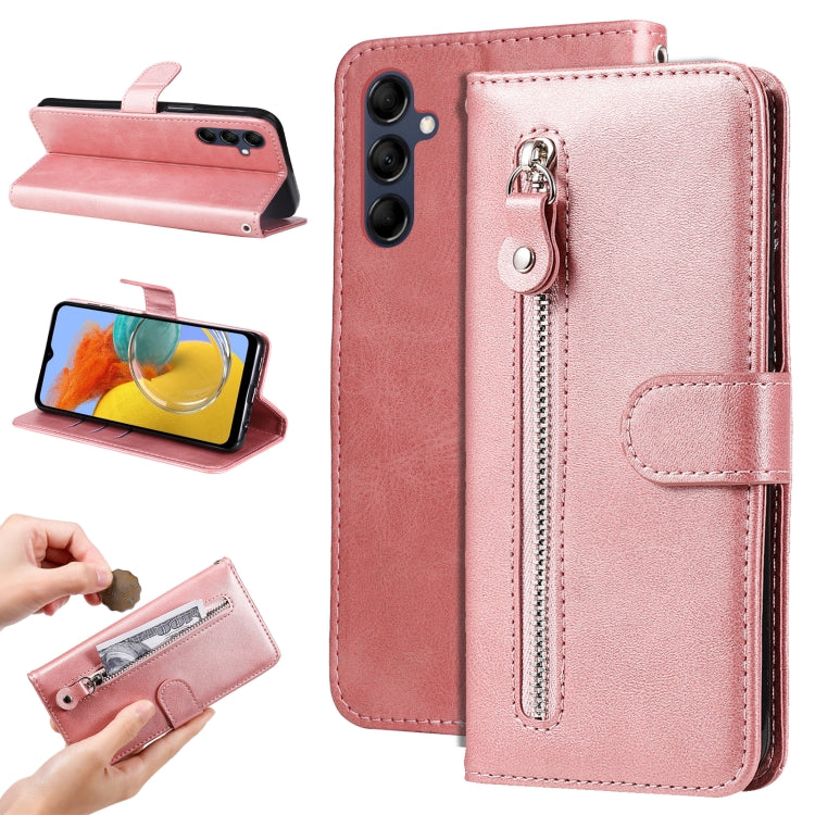 Custodia in pelle con cerniera per Xiaomi Redmi Note 12