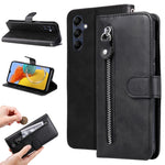 Custodia in pelle con cerniera per Xiaomi Redmi Note 12